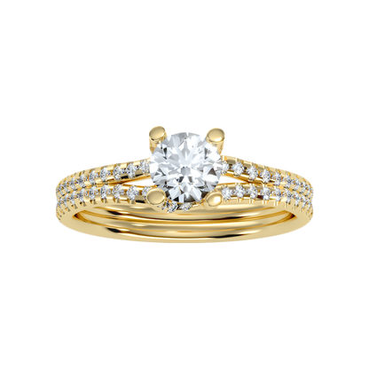 Enthusiastic Solitaire Ring In 925 Sterling Silver - Ten