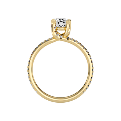 Enthusiastic Solitaire Ring In 925 Sterling Silver - Twelve