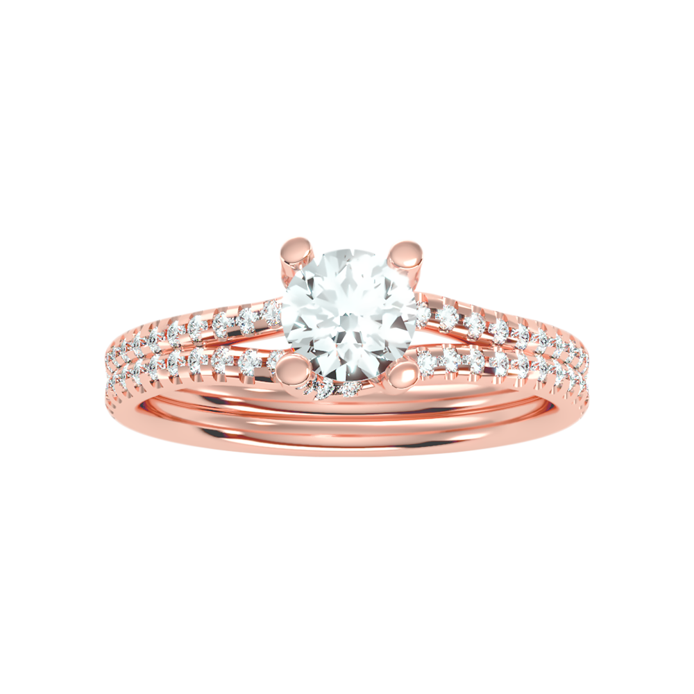 Enthusiastic Solitaire Ring - Seven