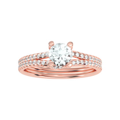 Enthusiastic Solitaire Ring - Seven