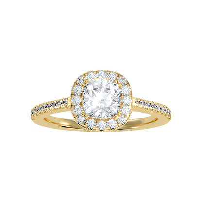 Enticing Solitaire Ring In 925 Sterling Silver - One