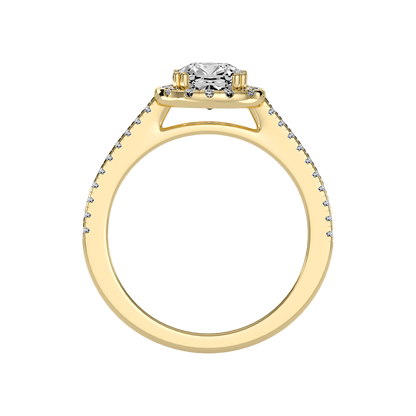 Enticing Solitaire Ring In 925 Sterling Silver - Two