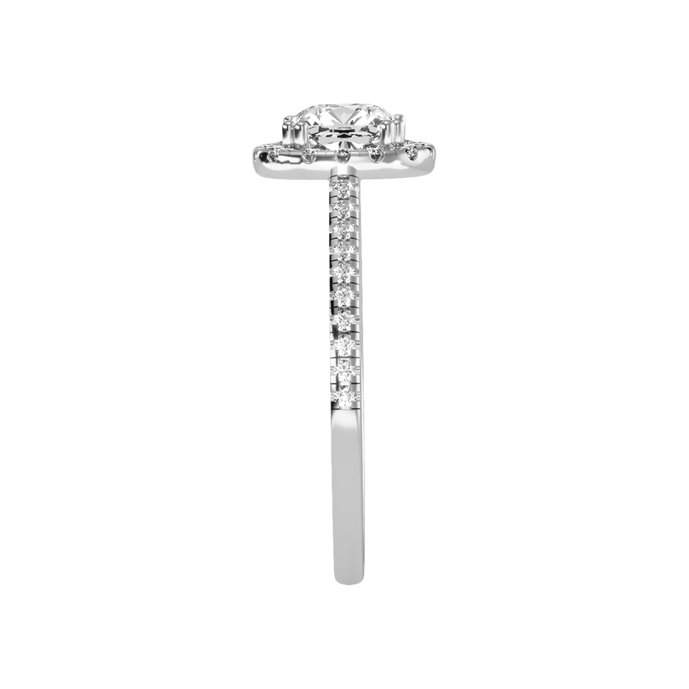 Enticing Solitaire Ring In 925 Sterling Silver - Seven