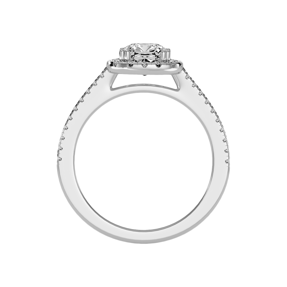 Enticing Solitaire Ring In 925 Sterling Silver - Eight