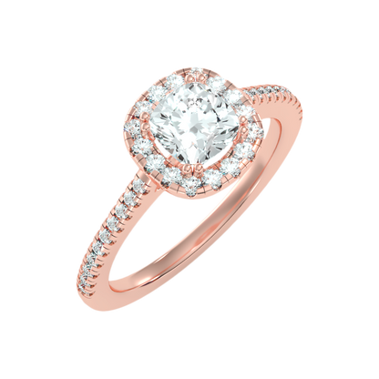 Enticing Solitaire Ring In 925 Sterling Silver - Nine