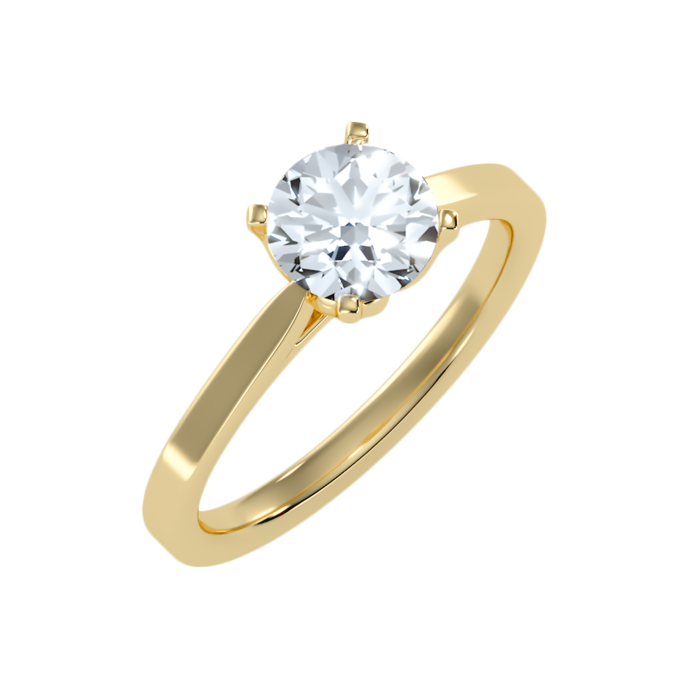 Epanoui Classic Solitaire Ring - Ten