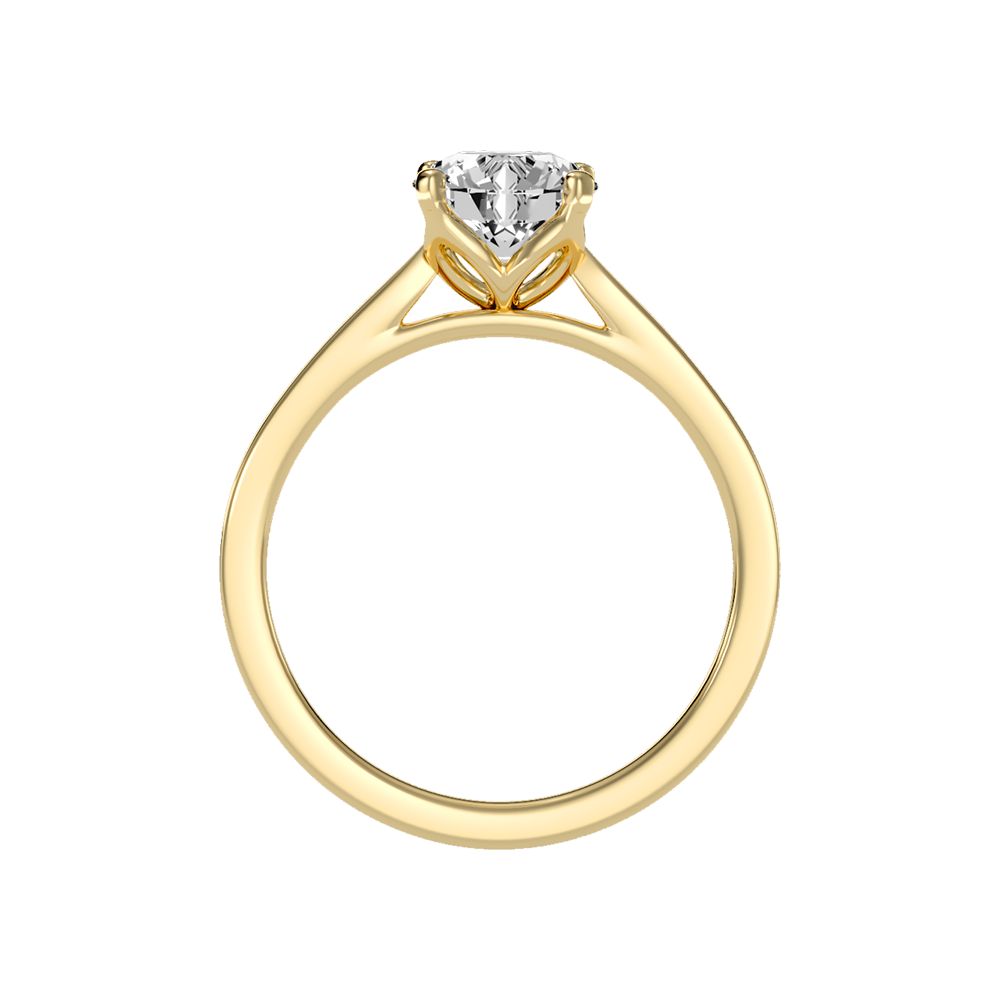 Epanoui Classic Solitaire Ring In 925 Sterling Silver - Thirteen