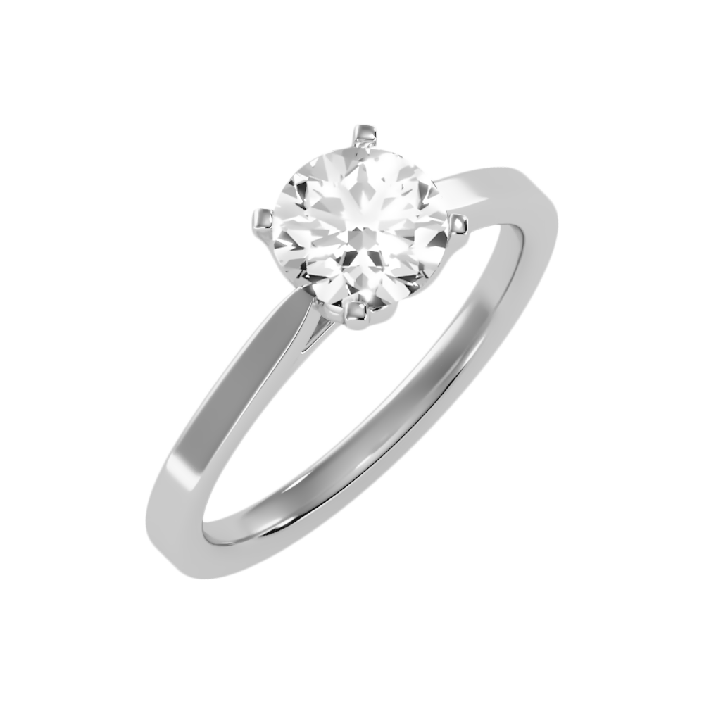 Epanoui Classic Solitaire Ring - Two