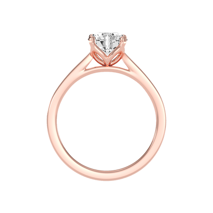 Epanoui Classic Solitaire Ring In 925 Sterling Silver - Seven