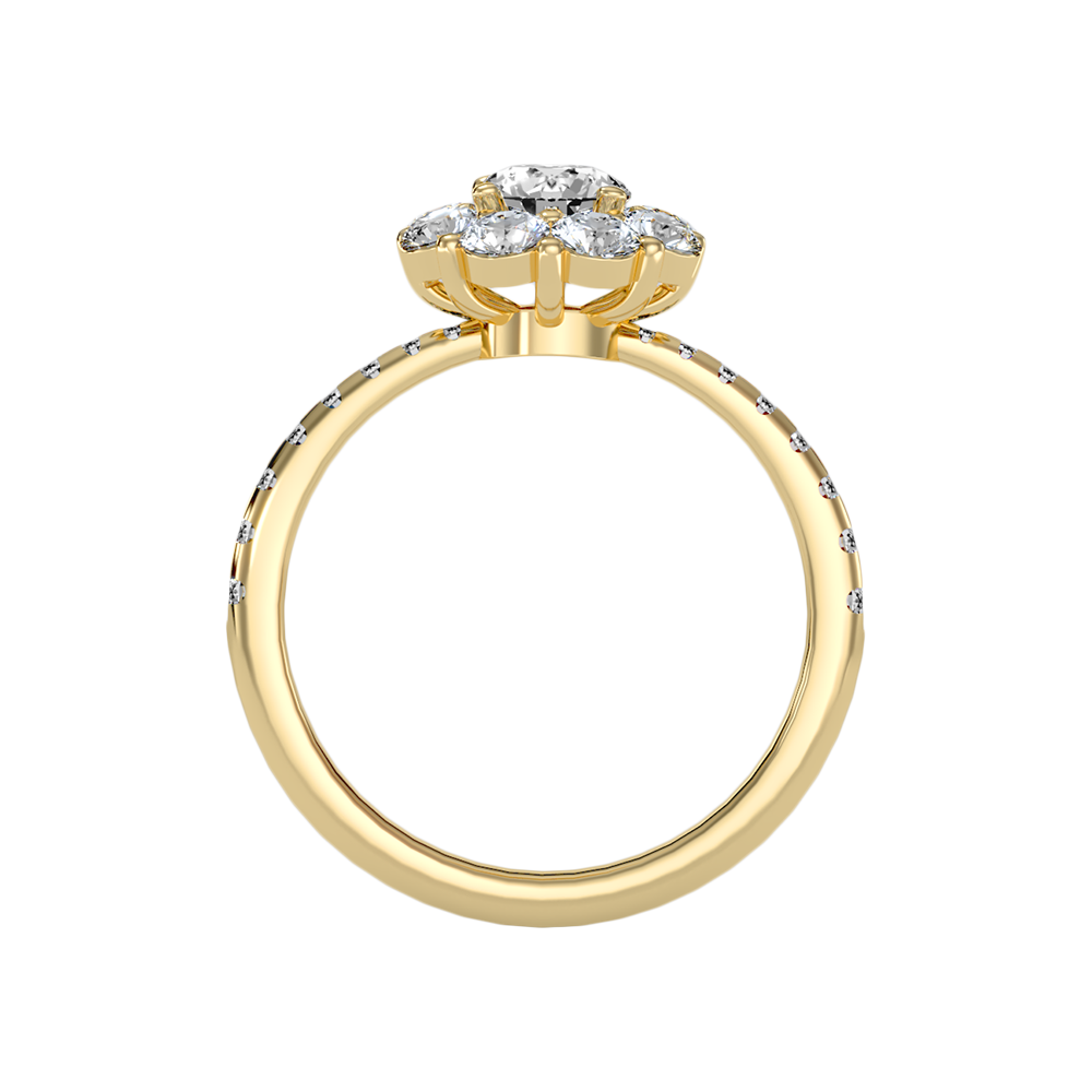 Epex Diamond Ring In 925 Sterling Silver - Twelve