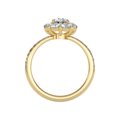 Epex Diamond Ring In 925 Sterling Silver - Twelve