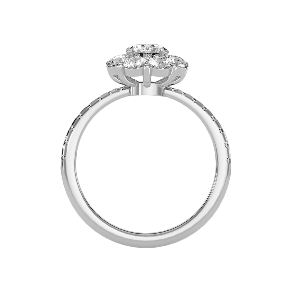 Epex Diamond Ring In 925 Sterling Silver - Eight