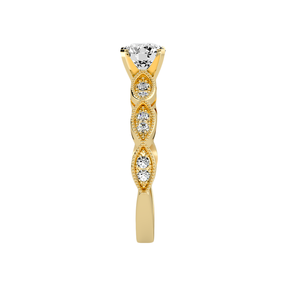 Estar Solitaire Ring In 925 Sterling Silver - Eleven