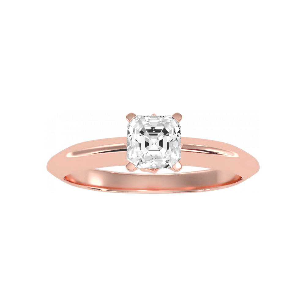 Eternal Solitaire Ring In 925 Sterling Silver - Twelve