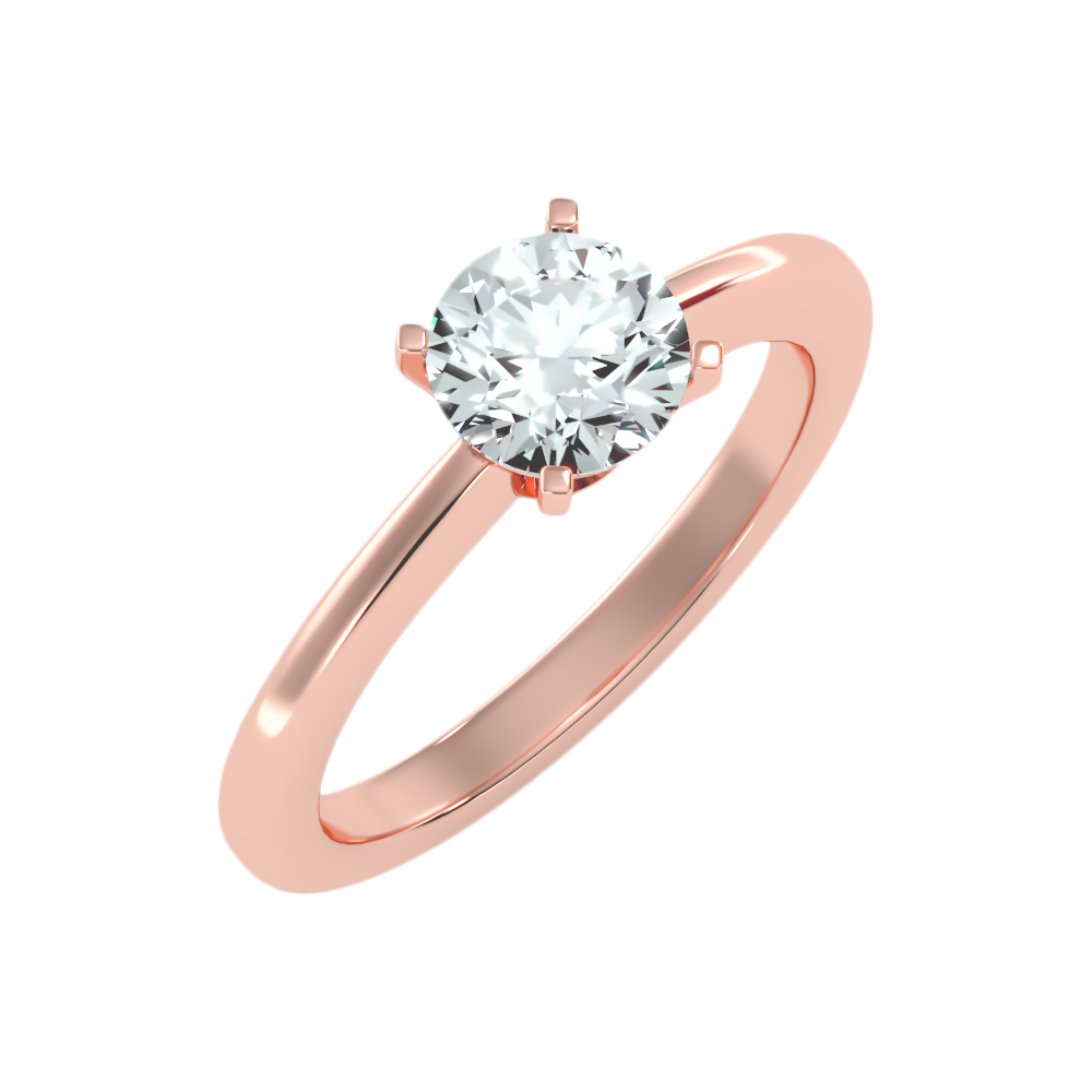 Etoile Classic Solitaire Ring - Five