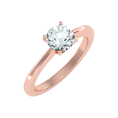 Etoile Classic Solitaire Ring - Five