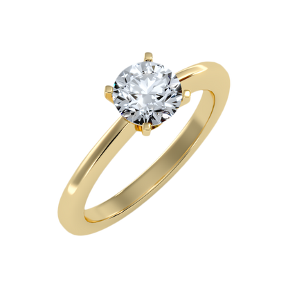 Etoile Classic Solitaire Ring - Nine