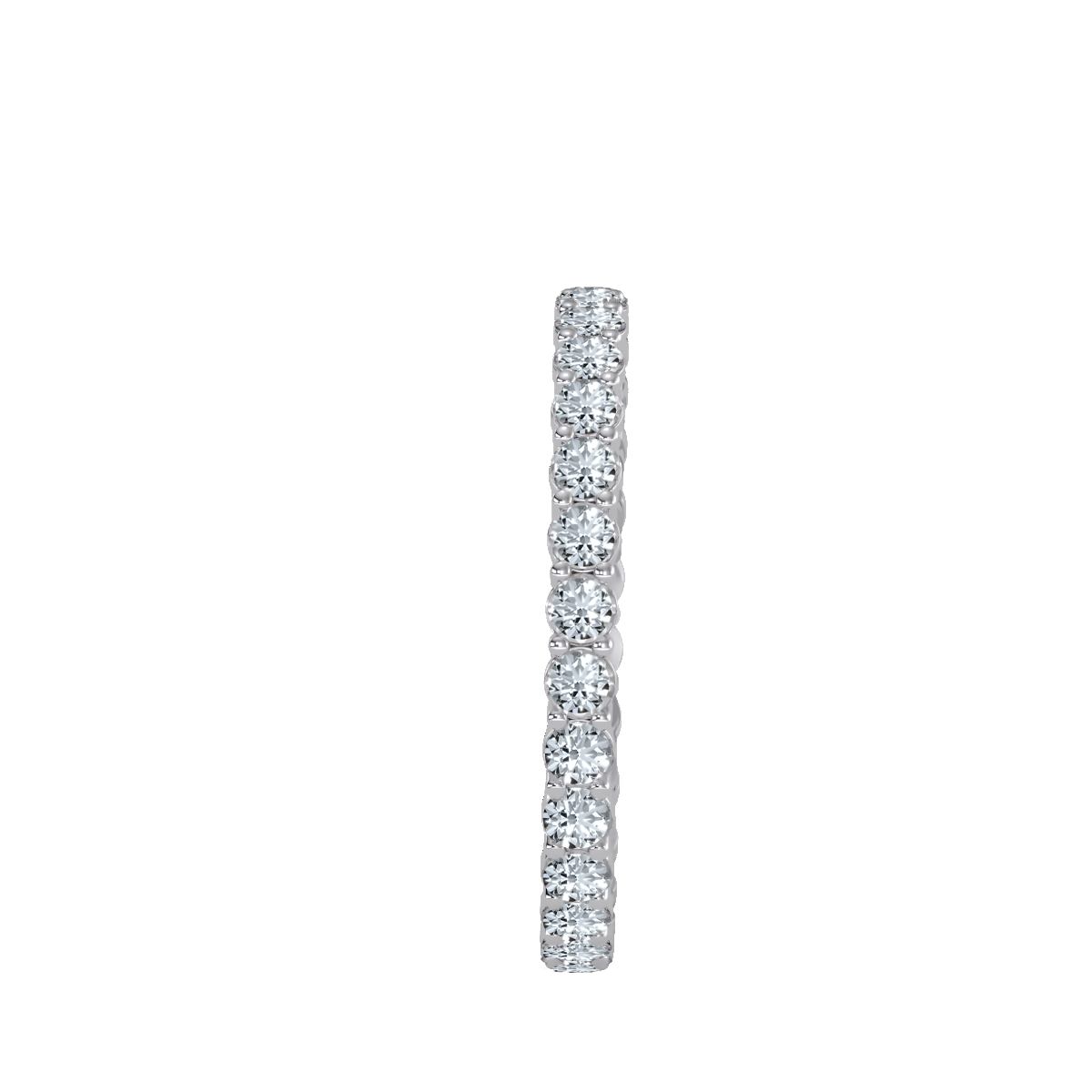 Rose Gold Diamond Eternity Band Ring With Greek Key Design - Eight
