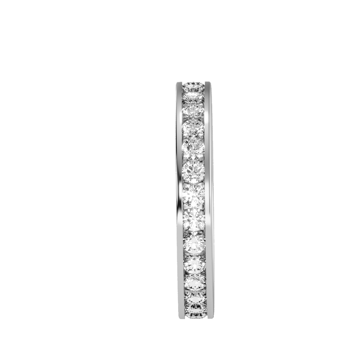 Rose Gold Flat Band Ring For Women  Classic Wedding Band - Eight