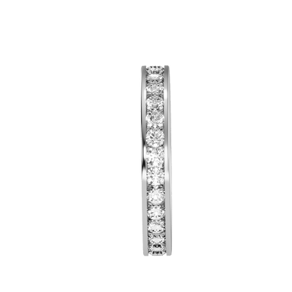 Rose Gold Flat Band Ring For Women  Classic Wedding Band - Eight