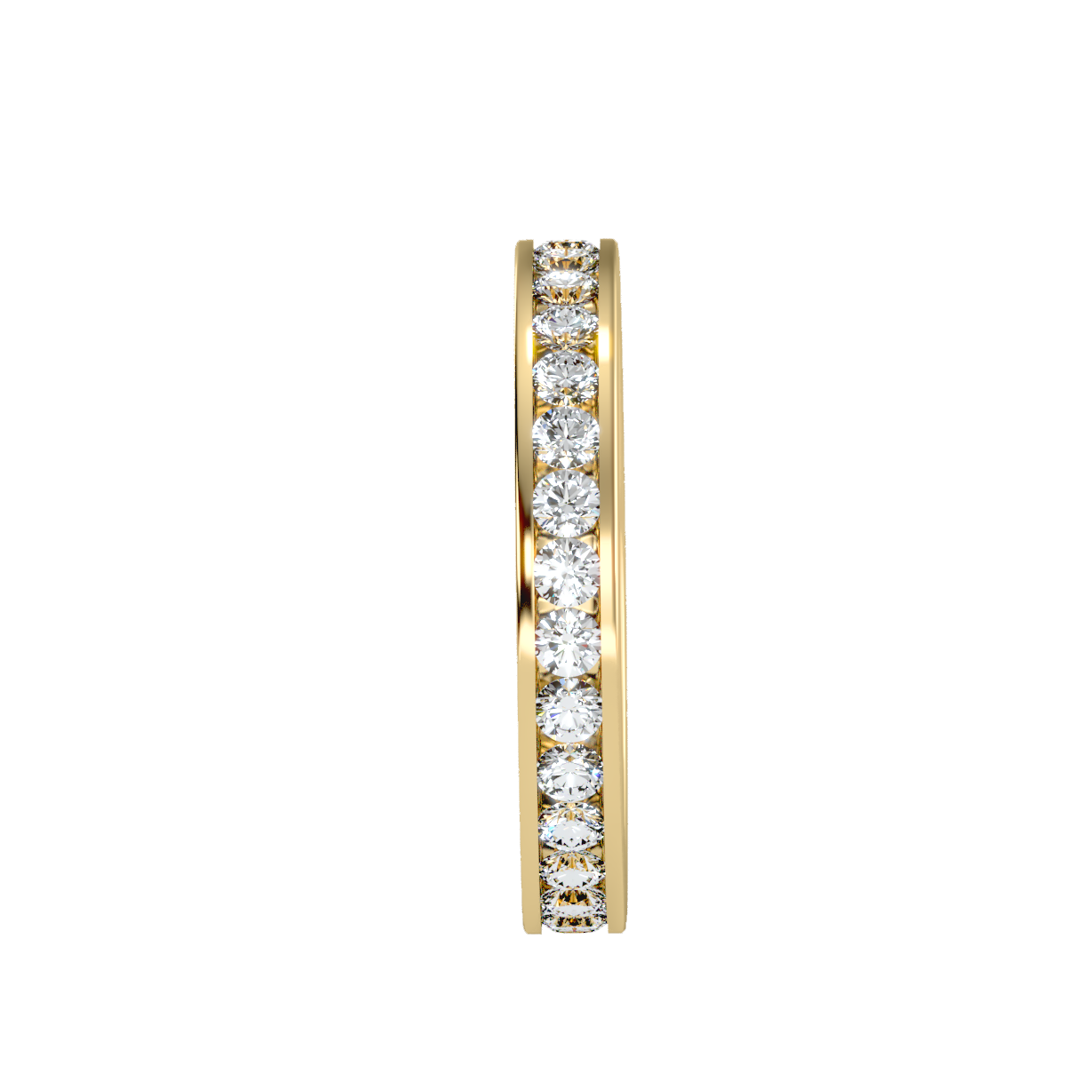 Rose Gold Flat Band Ring For Women  Classic Wedding Band - Twelve