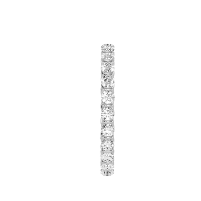 Rose Gold Diamond Eternity Band Ring - Eight