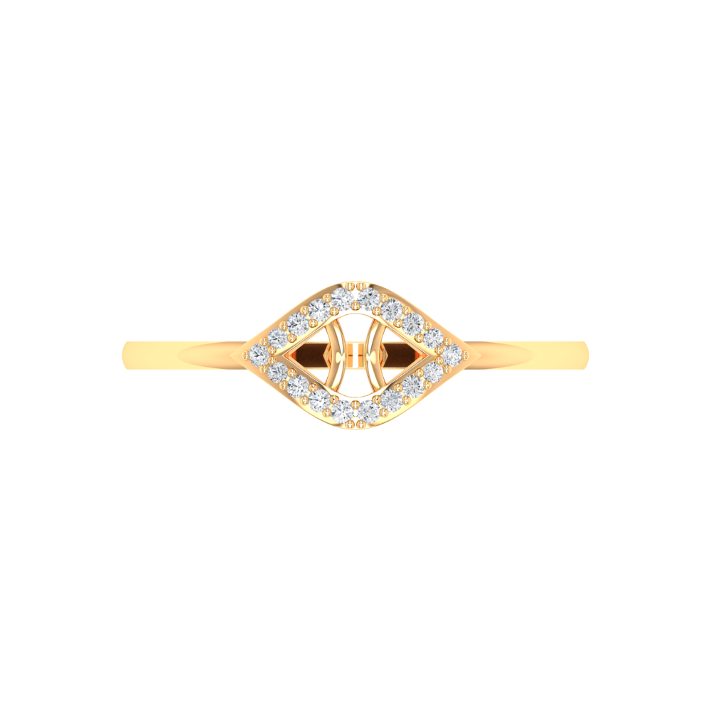 Eve Marquise Style Diamond Ring - Ten