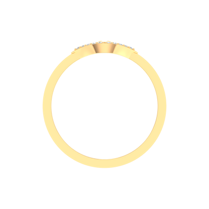 Eve Marquise Style Diamond Ring In 925 Sterling Silver - Twelve