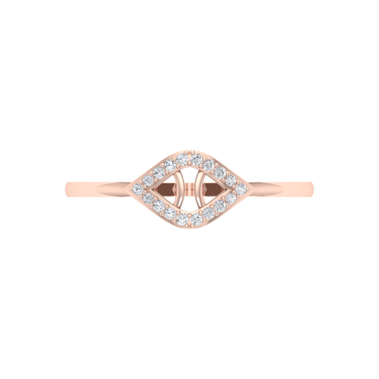 Eve Marquise Style Diamond Ring In 925 Sterling Silver - Two