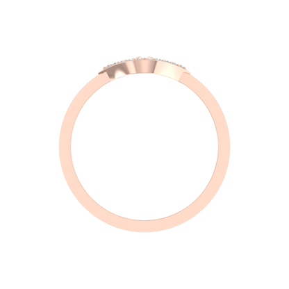 Eve Marquise Style Diamond Ring In 925 Sterling Silver - Four