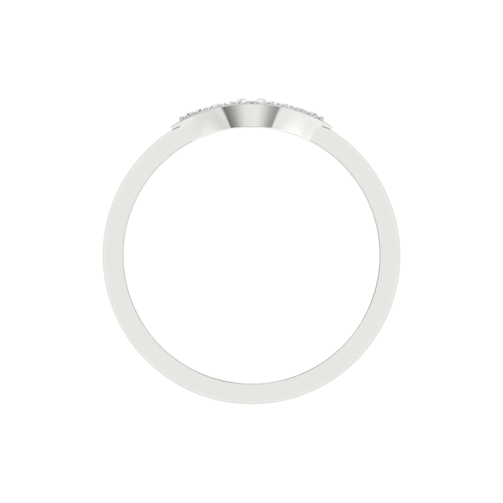 Eve Marquise Style Diamond Ring In 925 Sterling Silver - Eight