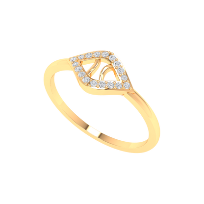 Eve Marquise Style Diamond Ring - Nine