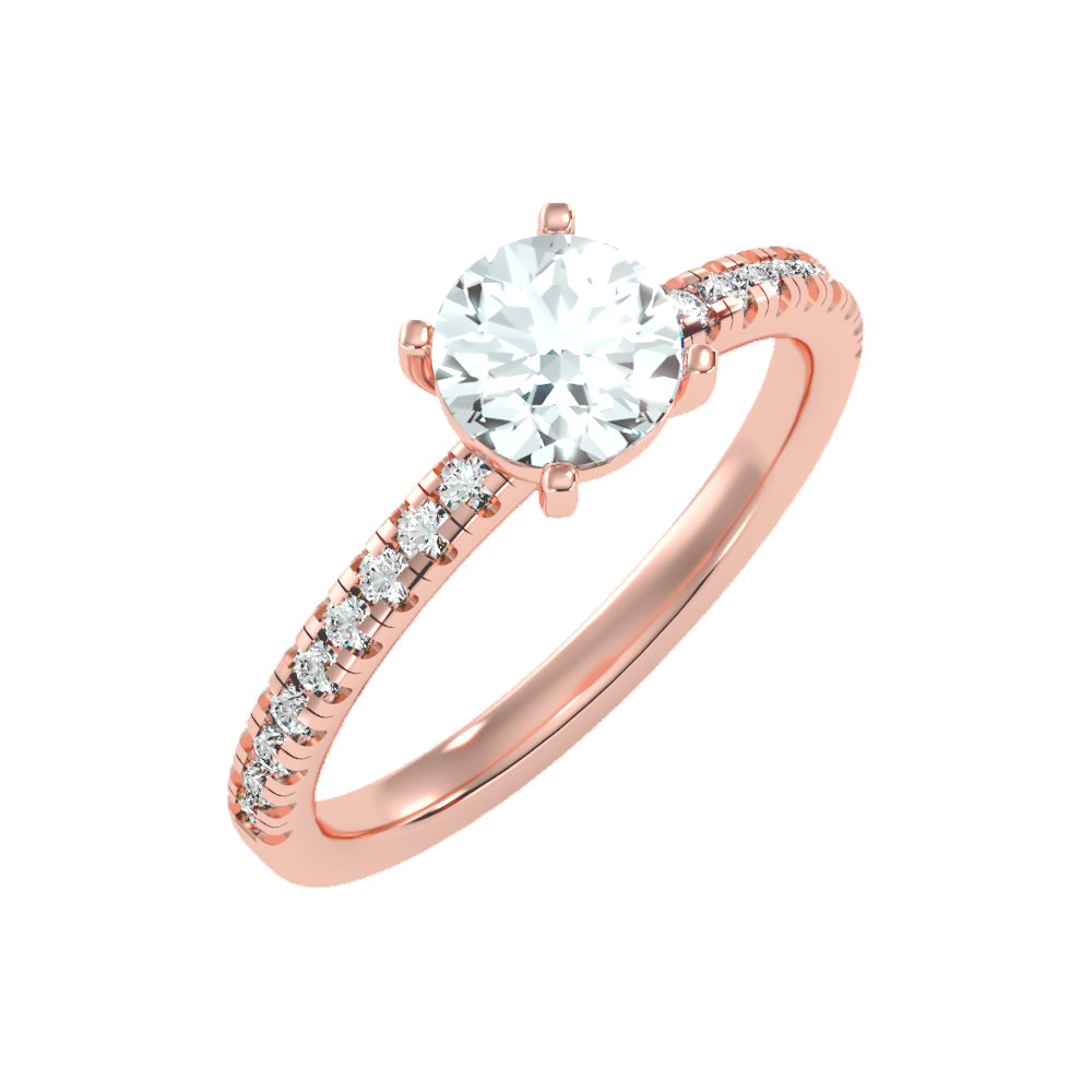 Exalted Solitaire Ring - Five