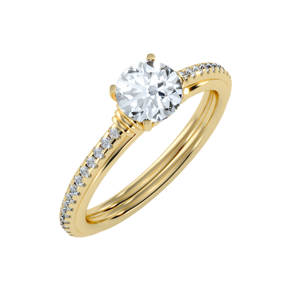Excellant Solitaire Ring - Ten