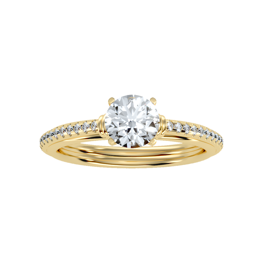 Excellant Solitaire Ring In 925 Sterling Silver - Eleven