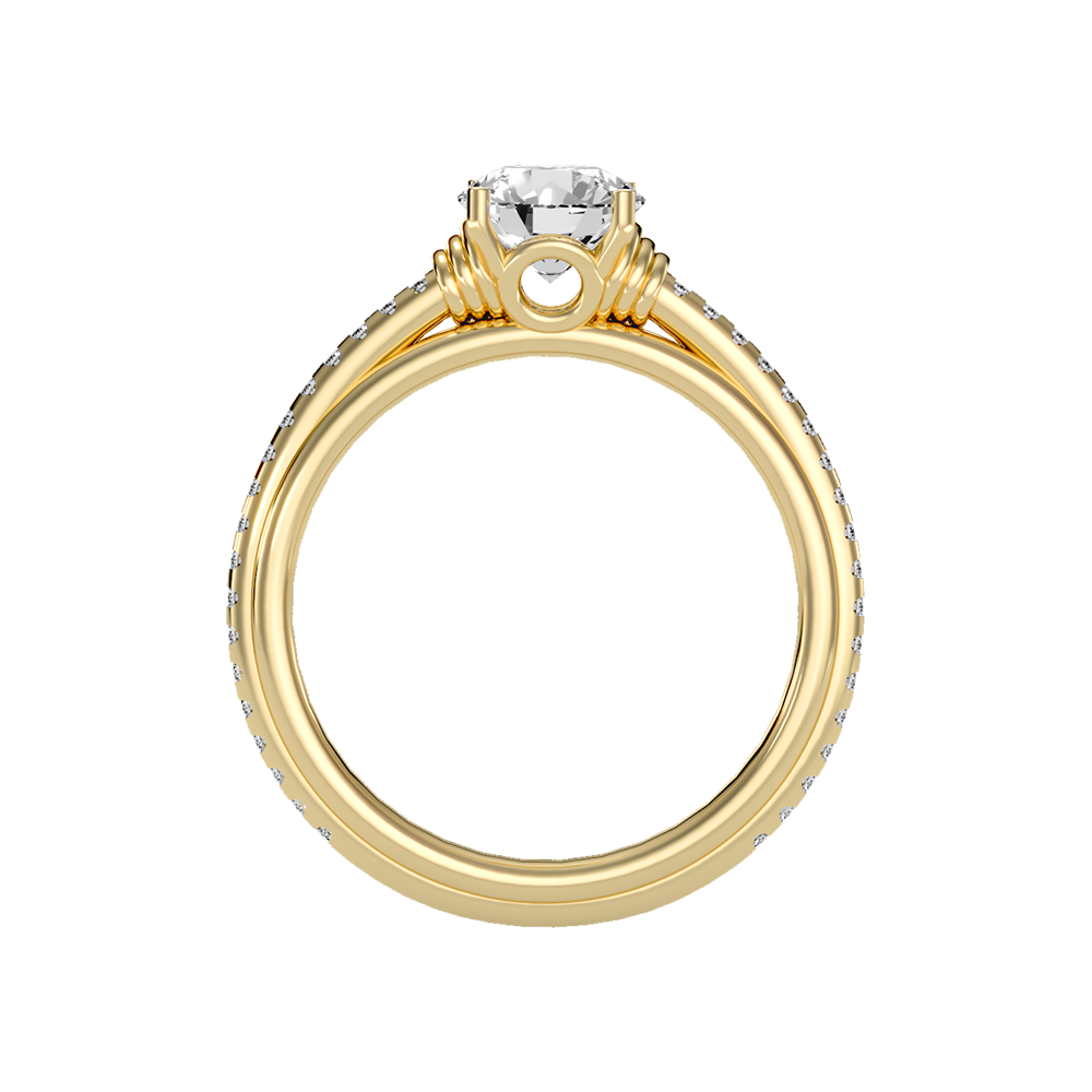 Excellant Solitaire Ring In 925 Sterling Silver - Thirteen