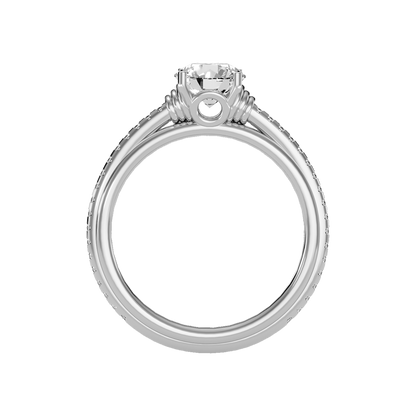 Excellant Solitaire Ring In 925 Sterling Silver - Three