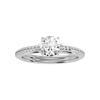 Excellant Solitaire Ring - Four
