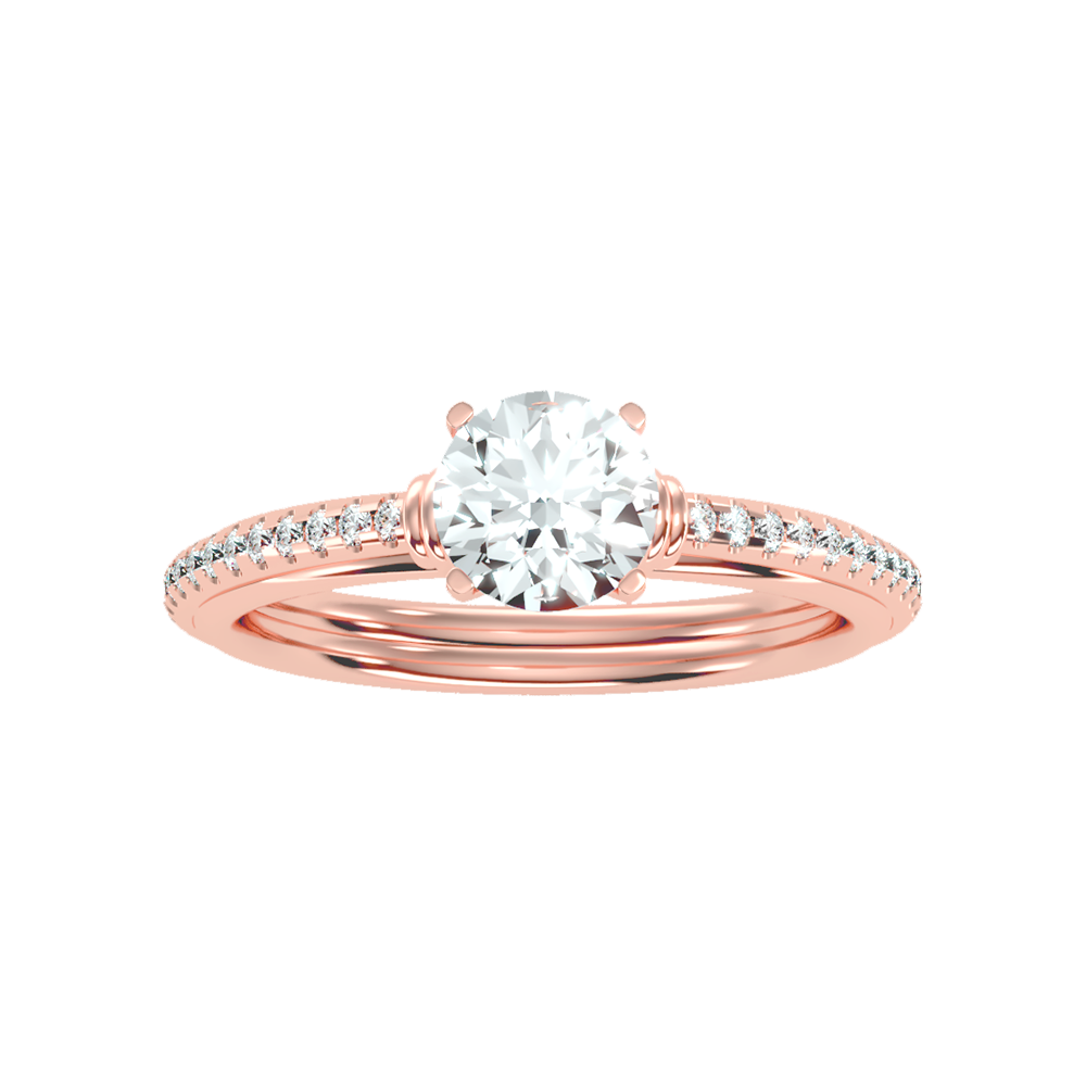 Excellant Solitaire Ring In 925 Sterling Silver - Eight