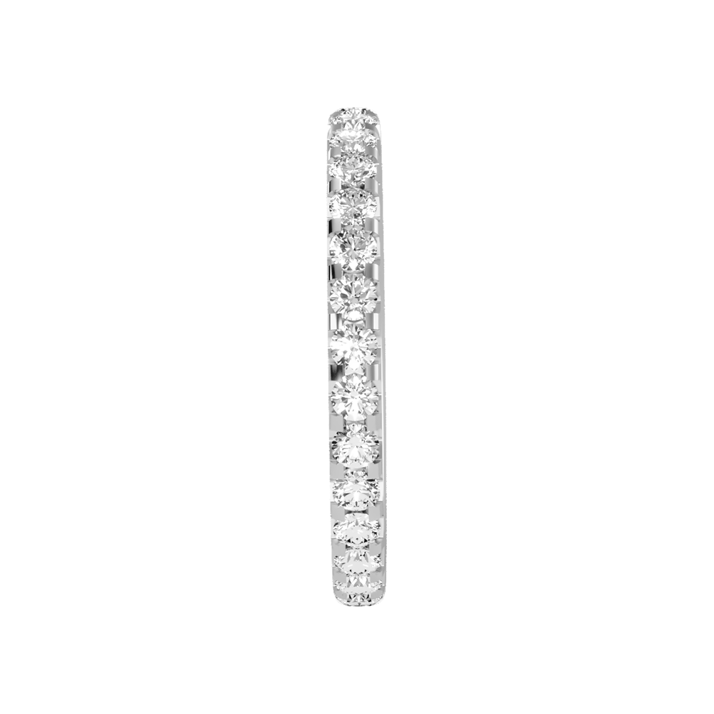 Exquisite Eternity Band In 925 Sterling Silver - Seven