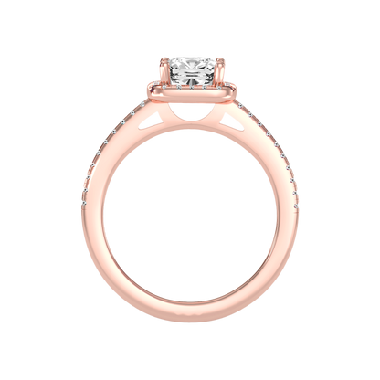 Exquisite Solitaire Ring - Ten