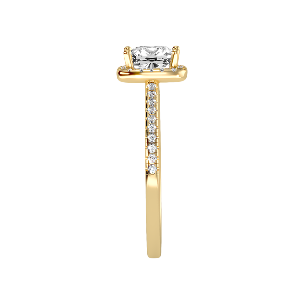 Exquisite Solitaire Ring - Four
