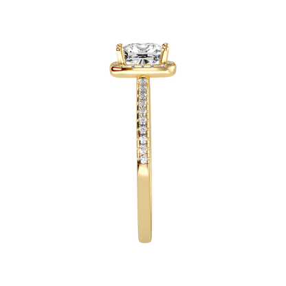 Exquisite Solitaire Ring - Four