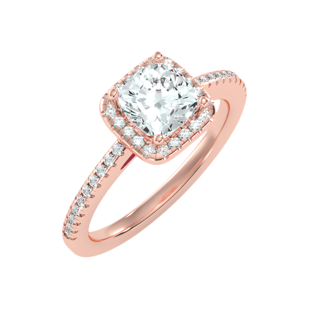 Exquisite Solitaire Ring - Nine
