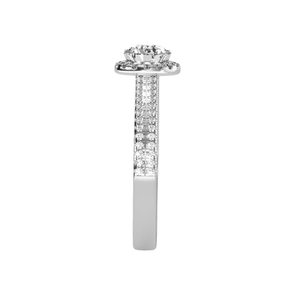 Exuberant Halo Ring - Twelve