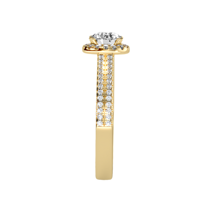 Exuberant Halo Ring - Four