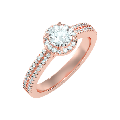 Exuberant Halo Ring - Seven