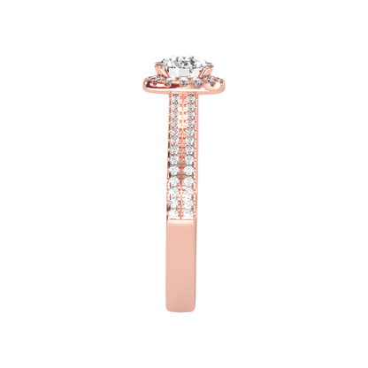Exuberant Halo Ring - Eight