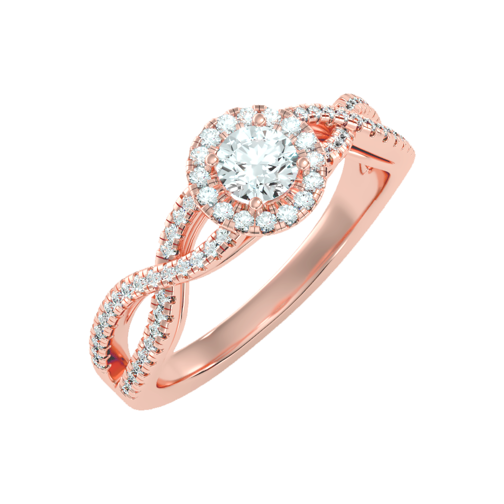 Fabulous Halo Diamond Ring - One