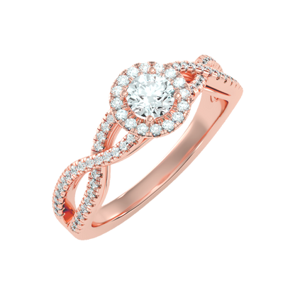 Fabulous Halo Diamond Ring - One